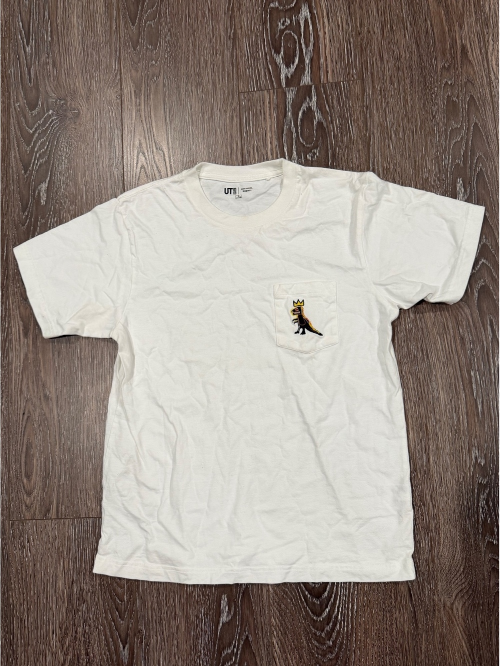 Uniqlo UT Jean Michel Basquiat Shirt White Pocket Tee Mens
